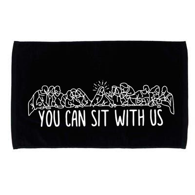 You Can Sit With Us Jesus And Twelve Apostles Microfiber Hand Towel