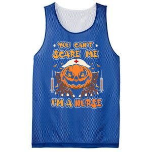 You Cant Scare Me Im A Nurse Funny Halloween Nurse Costume Funny Gift Mesh Reversible Basketball Jersey Tank