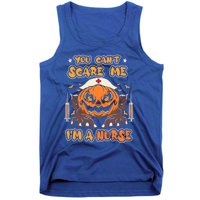 You Cant Scare Me Im A Nurse Funny Halloween Nurse Costume Funny Gift Tank Top