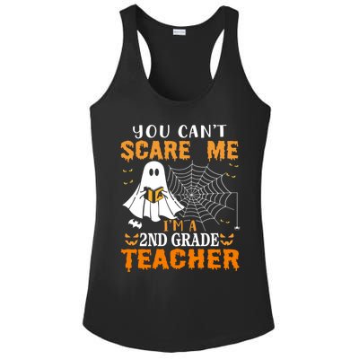 You CanT Scare Me IM A 2nd Grade Teacher Meaningful Gift Ladies PosiCharge Competitor Racerback Tank