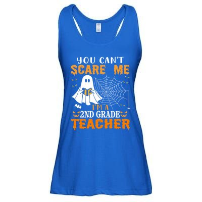 You CanT Scare Me IM A 2nd Grade Teacher Meaningful Gift Ladies Essential Flowy Tank