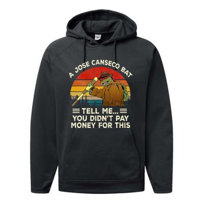 You CanT Scare Me I Have Two Daughters Performance Fleece Hoodie