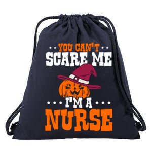 You Cant Scare Me Im A Nurse Funny Gift Drawstring Bag