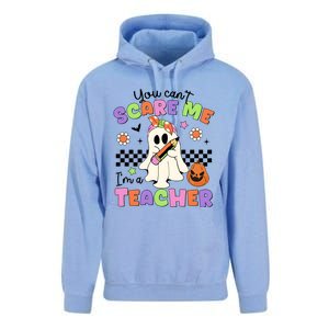 You Cant Scare Me IM A Teacher Halloween Unisex Surf Hoodie