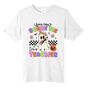 You Cant Scare Me IM A Teacher Halloween Tall Fusion ChromaSoft Performance T-Shirt