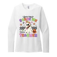 You Cant Scare Me IM A Teacher Halloween Womens CVC Long Sleeve Shirt