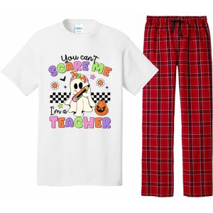 You Cant Scare Me IM A Teacher Halloween Pajama Set