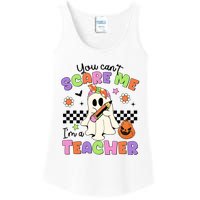 You Cant Scare Me IM A Teacher Halloween Ladies Essential Tank