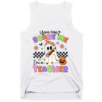 You Cant Scare Me IM A Teacher Halloween Tank Top