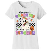 You Cant Scare Me IM A Teacher Halloween Women's T-Shirt