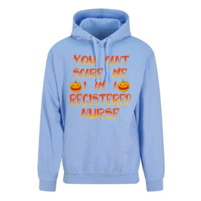 You Cant Scare Me Im A Registered Nurse Halloween Cute Gift Unisex Surf Hoodie