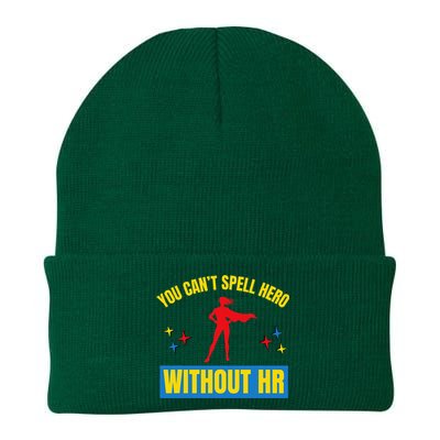 You CanT Spell Hero Without Hr Knit Cap Winter Beanie