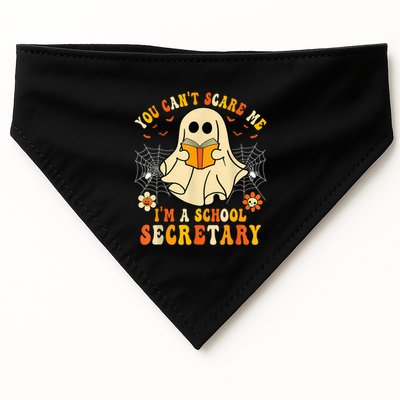 You CanT Scare Me IM A School Secretary Halloween Candy USA-Made Doggie Bandana