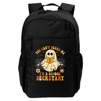 You CanT Scare Me IM A School Secretary Halloween Candy Backpack