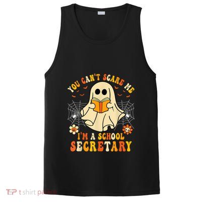 You CanT Scare Me IM A School Secretary Halloween Candy PosiCharge Competitor Tank