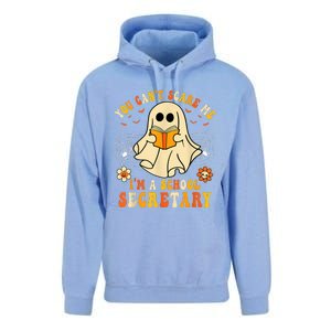 You CanT Scare Me IM A School Secretary Halloween Candy Unisex Surf Hoodie