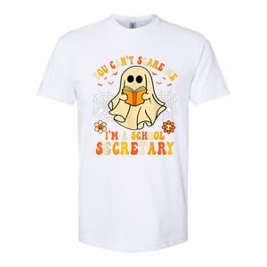 You CanT Scare Me IM A School Secretary Halloween Candy Softstyle CVC T-Shirt