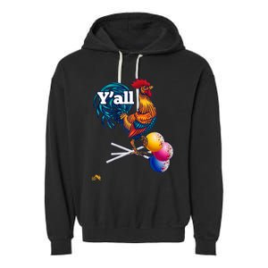 YAll Cock Suckers Garment-Dyed Fleece Hoodie