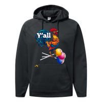 YAll Cock Suckers Performance Fleece Hoodie