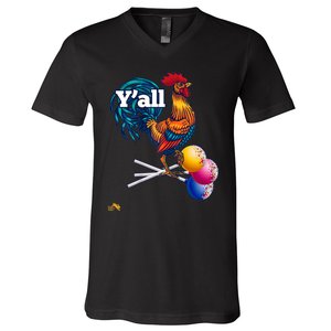 YAll Cock Suckers V-Neck T-Shirt