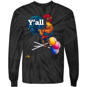 YAll Cock Suckers Tie-Dye Long Sleeve Shirt