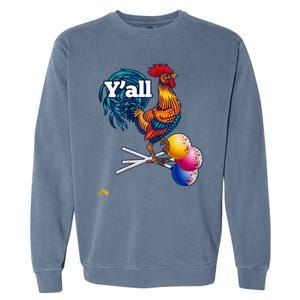 YAll Cock Suckers Garment-Dyed Sweatshirt