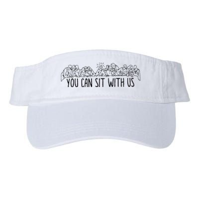 You Can Sit With U.S Jesus And Twelve Apostles Valucap Bio-Washed Visor