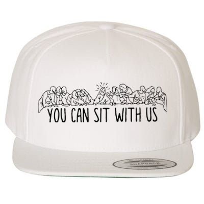 You Can Sit With U.S Jesus And Twelve Apostles Wool Snapback Cap