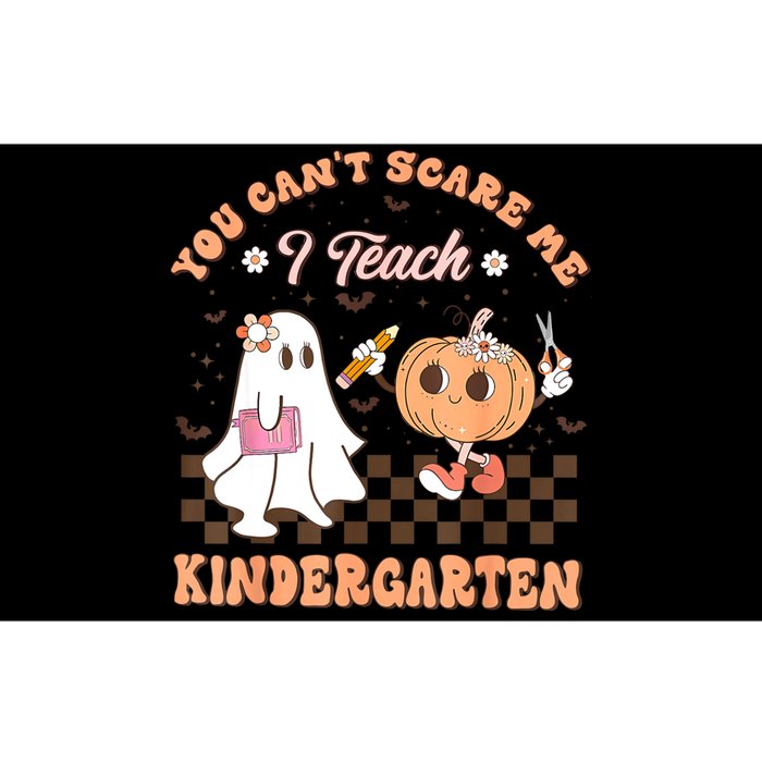 You Cant Scare Me I Teach Kindergarten Teacher Halloween Bumper Sticker