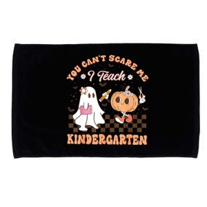 You Cant Scare Me I Teach Kindergarten Teacher Halloween Microfiber Hand Towel