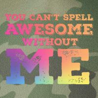 You CanT Spell Awesome Without Me Legacy Tie Dye Trucker Hat