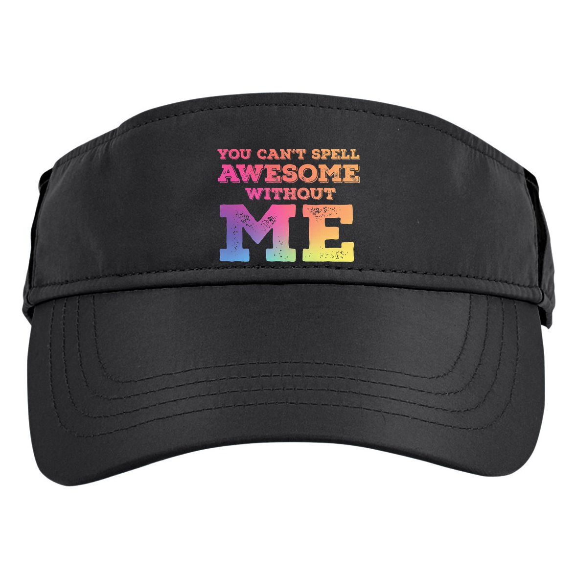 You CanT Spell Awesome Without Me Adult Drive Performance Visor