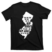 You Can Take The Guy Out Of New Jersey Usa America Guy T-Shirt