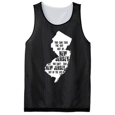 You Can Take The Guy Out Of New Jersey Usa America Guy Mesh Reversible Basketball Jersey Tank