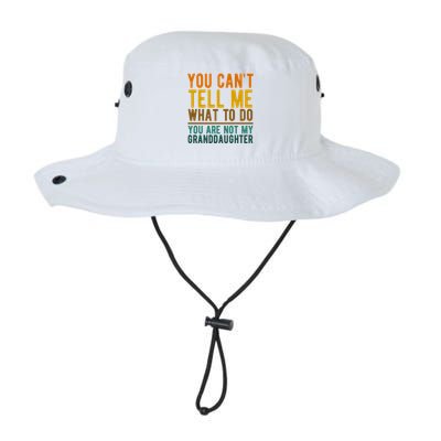 You Cant Tell Me What To Do You Are Not My Granddaughter Bucket Hat