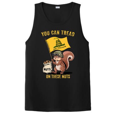 You Can Tread On These Nuts Patriotic Squirrel PosiCharge Competitor Tank