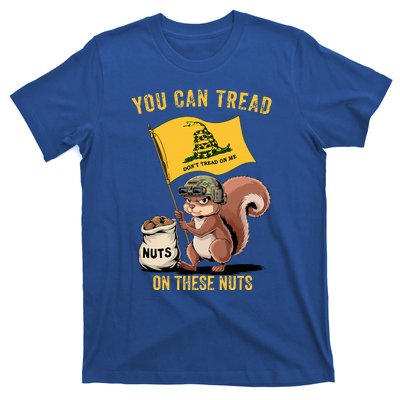 You Can Tread On These Nuts Patriotic Squirrel T-Shirt