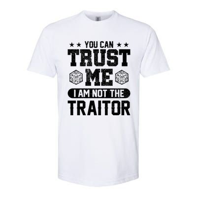 You Can Trust Me I Am Not The Traitor Rpg Funny Gift Softstyle CVC T-Shirt