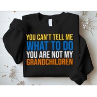 You Can't Tell Me What To Do You Are Not My Grandchildren Funny Sweatshirt