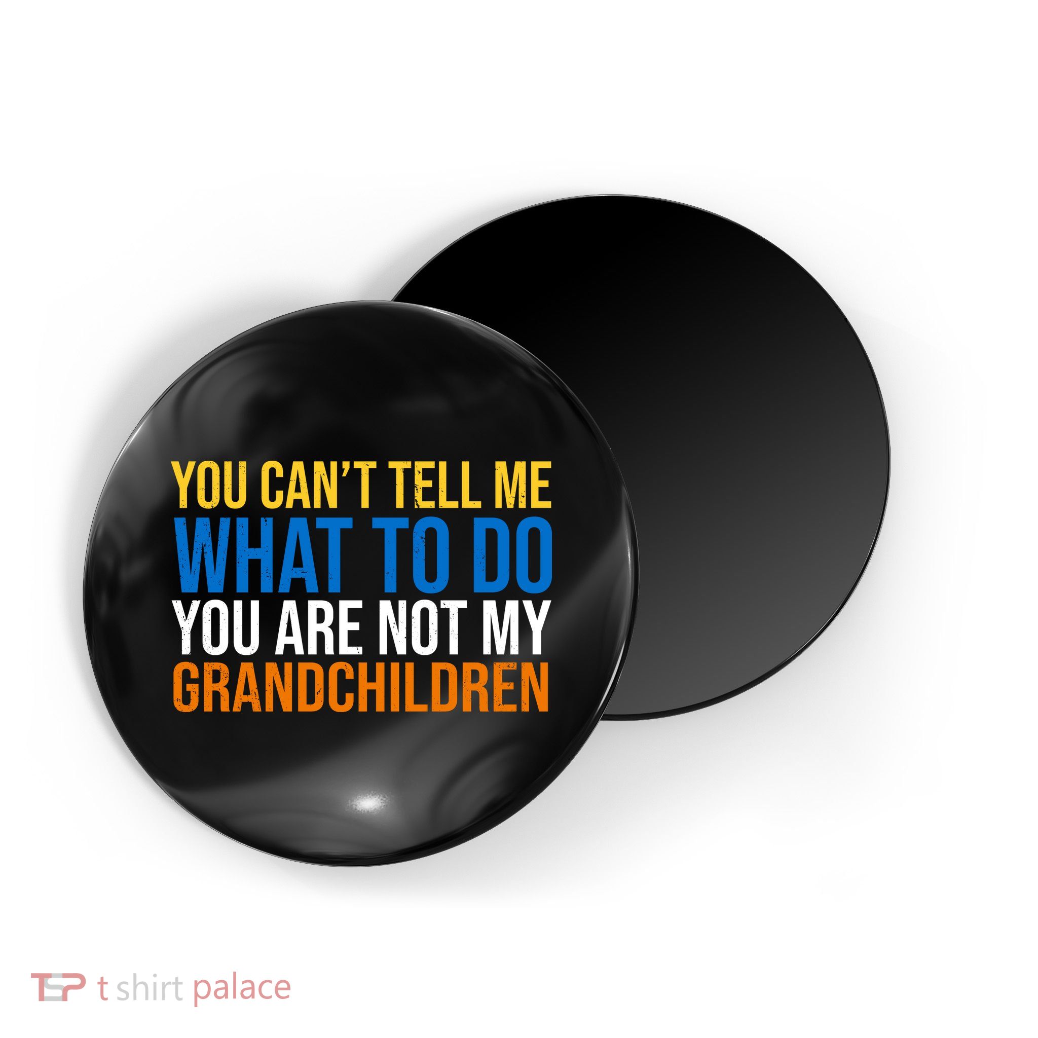 You Can't Tell Me What To Do You Are Not My Grandchildren Funny Magnet