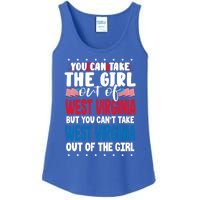 You Can Take The Out Of West Virginia American Flag Gift Ladies Essential Tank