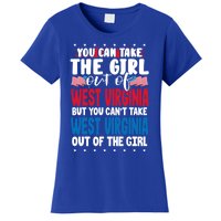 You Can Take The Out Of West Virginia American Flag Gift Women's T-Shirt