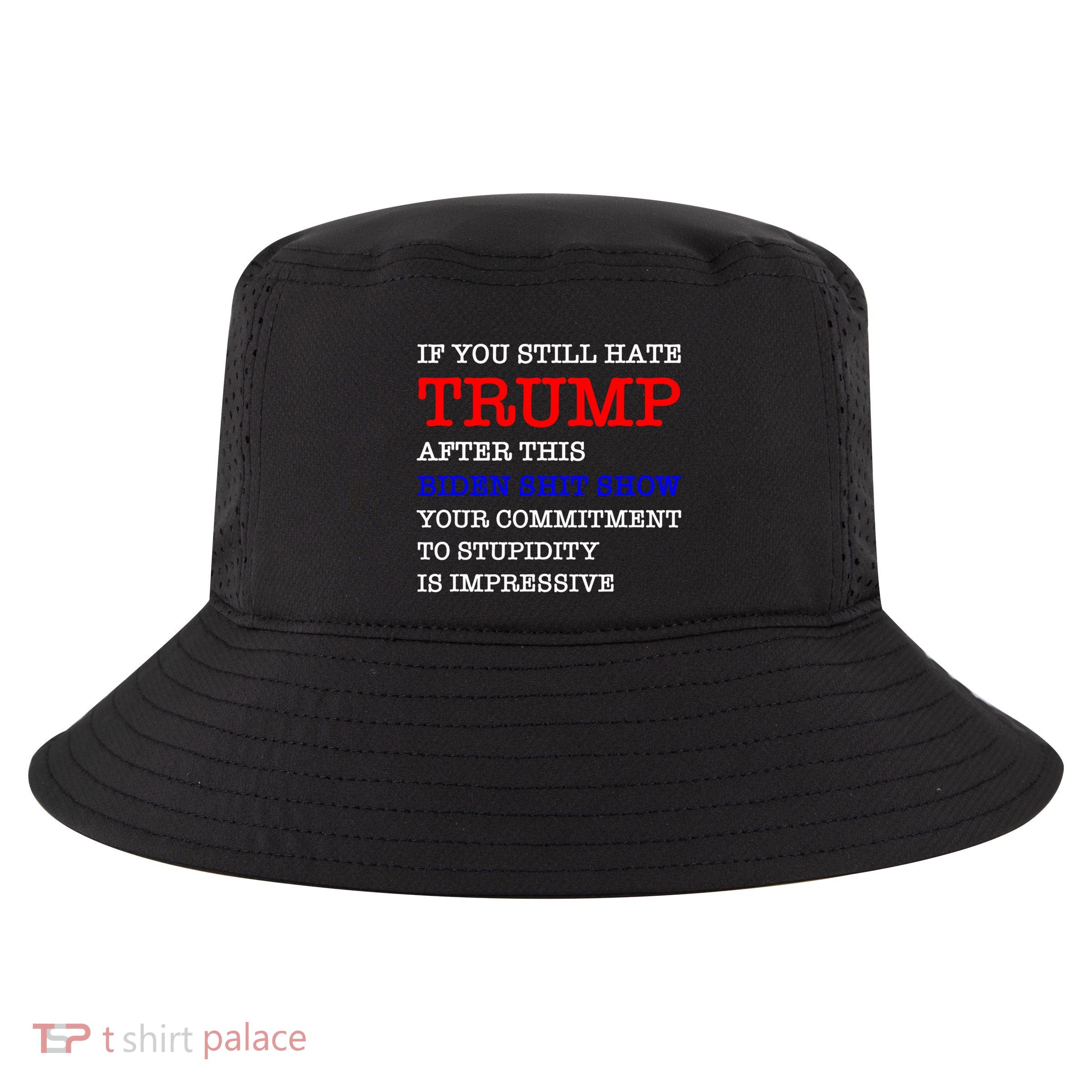 Your Commitment To Stupidity Humor Quote Cool Comfort Performance Bucket Hat