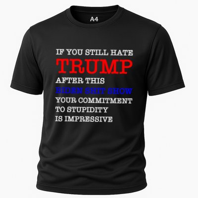 Your Commitment To Stupidity Humor Quote Cooling Performance Crew T-Shirt
