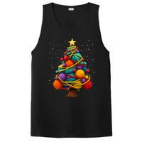 Yarn Christmas Tree Crochet Knitting Quilter Sewing PosiCharge Competitor Tank