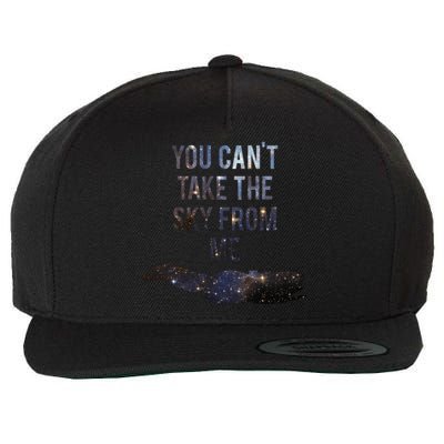 You Can&X27;T Take The Sky From Me Wool Snapback Cap