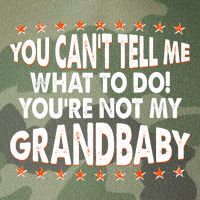 You Can't Tell Me What To Do You're Not My Grandbaby Legacy Tie Dye Trucker Hat