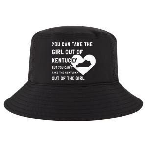 You Can Take The Girl Out Of Kentucky Cute Kentucky Cool Comfort Performance Bucket Hat