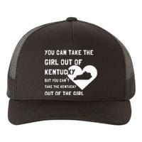 You Can Take The Girl Out Of Kentucky Cute Kentucky Yupoong Adult 5-Panel Trucker Hat