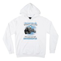 You Cant Tell Me What To Do Youre Not My Granddaughter Hoodie